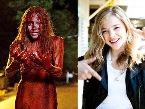 Ésta chica,Chloe Grace Moretz,es la protagonista de Carrie